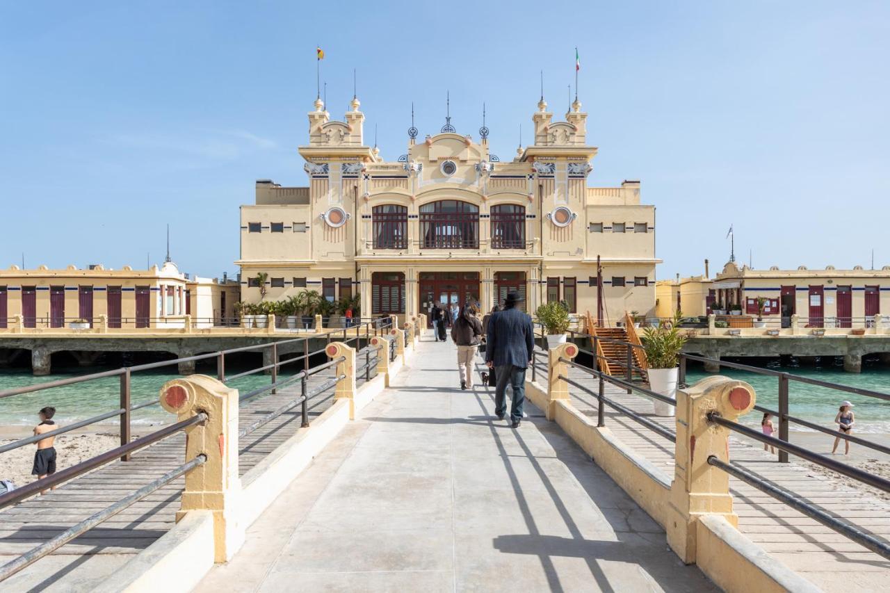 פלרמו Casa In Villa A Mondello-700M Dal Mare מראה חיצוני תמונה