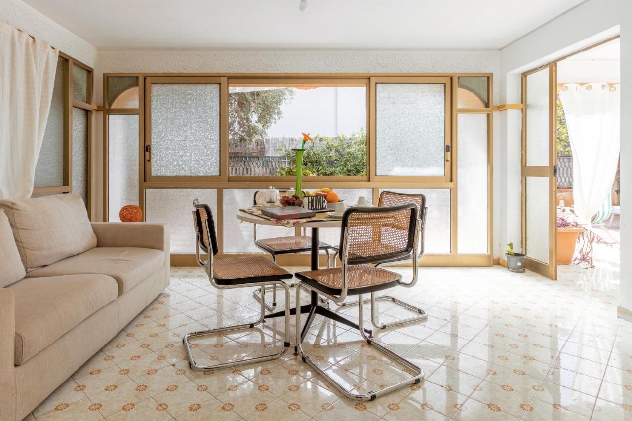 פלרמו Casa In Villa A Mondello-700M Dal Mare מראה חיצוני תמונה