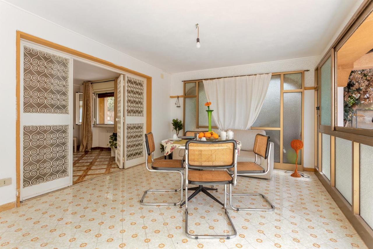 פלרמו Casa In Villa A Mondello-700M Dal Mare מראה חיצוני תמונה